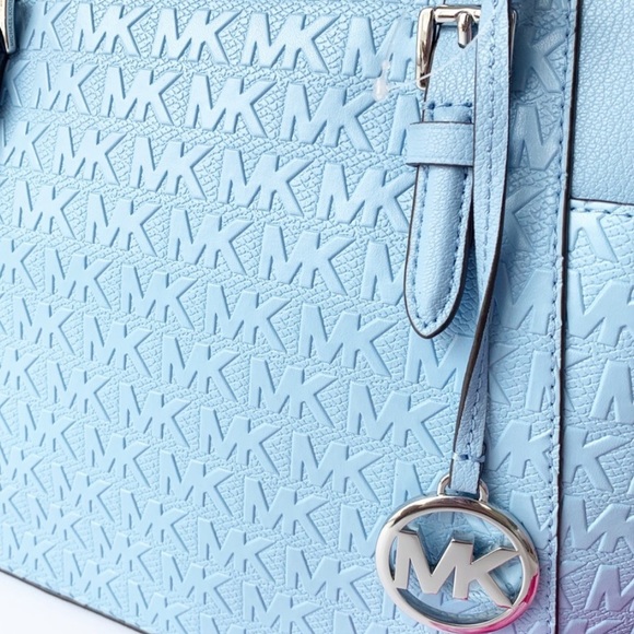 Michael Kors Charlotte Debossed Tote Bag - Picture 12 of 14